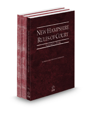 New Hampshire Rules of Court - State, Federal and Federal KeyRules, 2022 ed. (Vols. I-IIA, New Hampshire Court Rules)