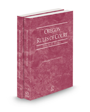 Oregon Rules of Court - Federal and Federal KeyRules, 2023 ed. (Vols. II & IIA, Oregon Court Rules)