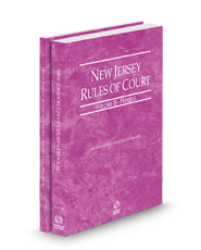 New Jersey Rules of Court - Federal and Federal KeyRules, 2024 ed. (Vol. II-IIA, New Jersey Court Rules)