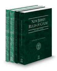 New Jersey Rules of Court - State, State KeyRules, Federal and Federal KeyRules, 2023 ed. (Vols. I-IIA, New Jersey Court Rules)