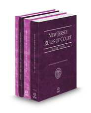 New Jersey Rules of Court - State, State KeyRules, Federal and Federal KeyRules, 2024 ed. (Vols. I-IIA, New Jersey Court Rules)