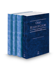 Ohio Rules of Court - State, Federal District, Federal Bankruptcy and Federal KeyRules, 2022 ed. (Vols. I-IIB, Ohio Court Rules)