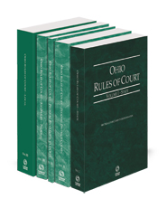 Ohio Rules of Court - State, Federal District, Federal Bankruptcy, Federal KeyRules and Local, 2024 ed. (Vols. I-IIB and III, Ohio Court Rules)