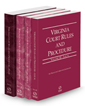 Virginia Court Rules and Procedures - State, Federal, Federal KeyRules and Local, 2023 ed. (Vols. I-III, Virginia Court Rules)