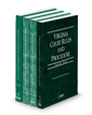 Virginia Court Rules and Procedures - State, Federal, Federal KeyRules and Local, 2025 ed. (Vols. I-III, Virginia Court Rules)