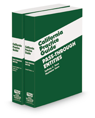 Pass-Through Entities (The Rutter Group California Practice Guide)