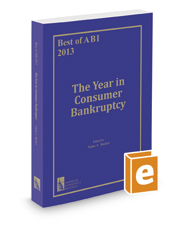 Best of ABI 2013: The Year in Consumer Bankruptcy
