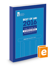 Best of ABI 2016: The Year in Consumer Bankruptcy