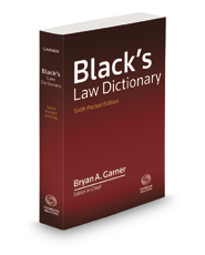 Black's Law Dictionary, Pocket Edition, 6th