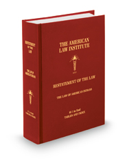 Restatement of the Law, Law of American Indians